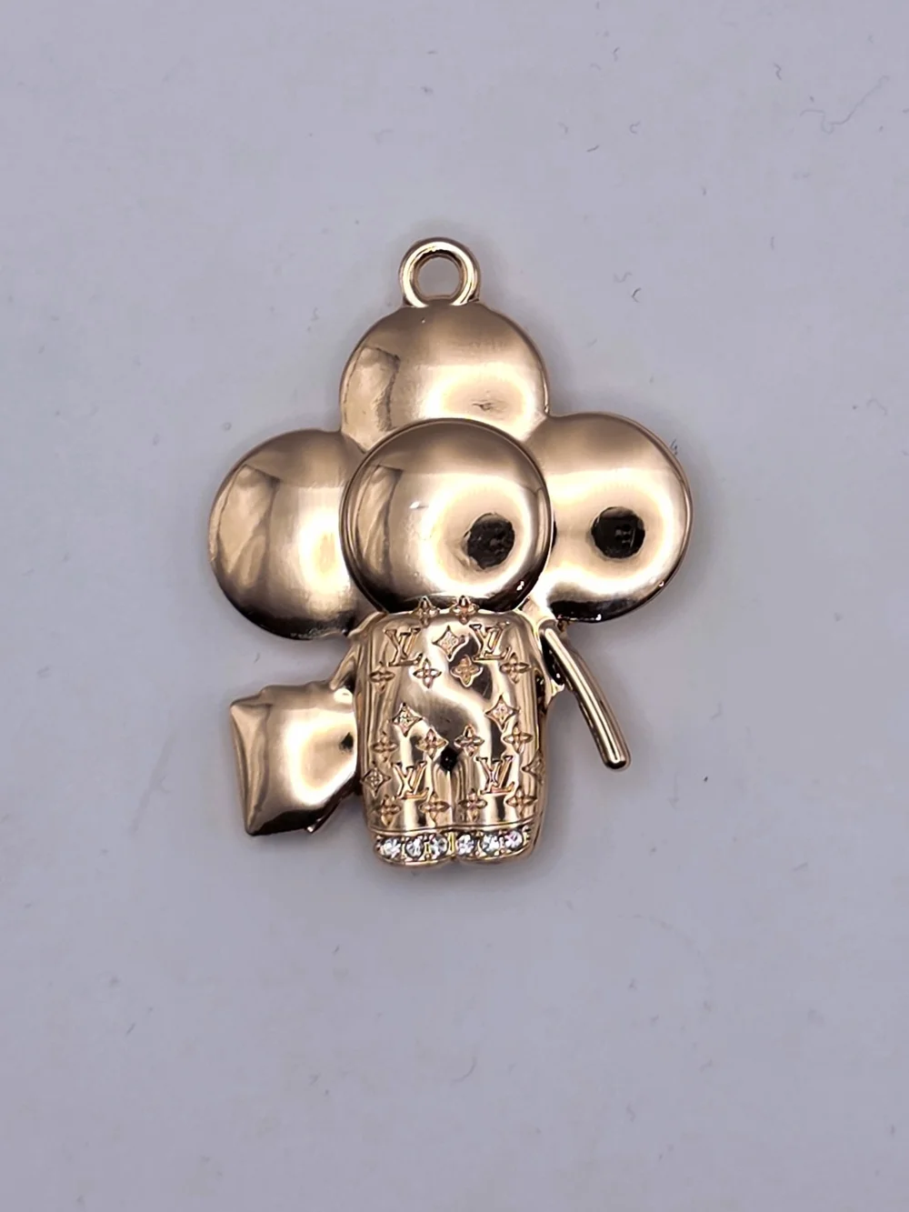 Vivi White Multicolor Charm Pendant